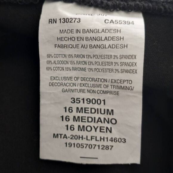 LEE BLACK SKINNY JEANS SZ.16 EUC - Picture 5 of 6